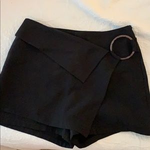 Zara black skort